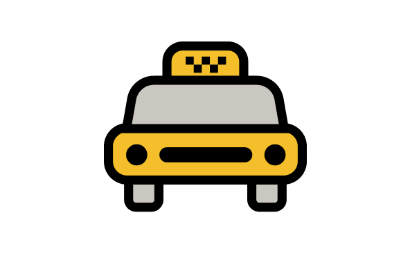 Место посадки в такси