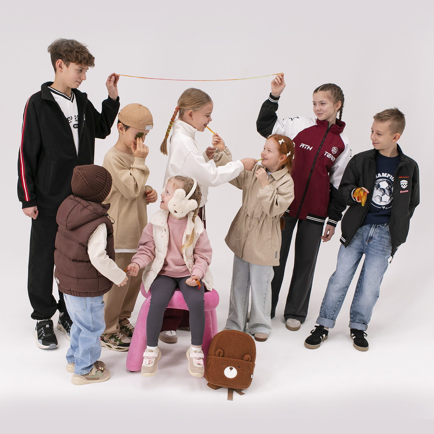 Открытие нового магазина детской обуви и одежды Котофей